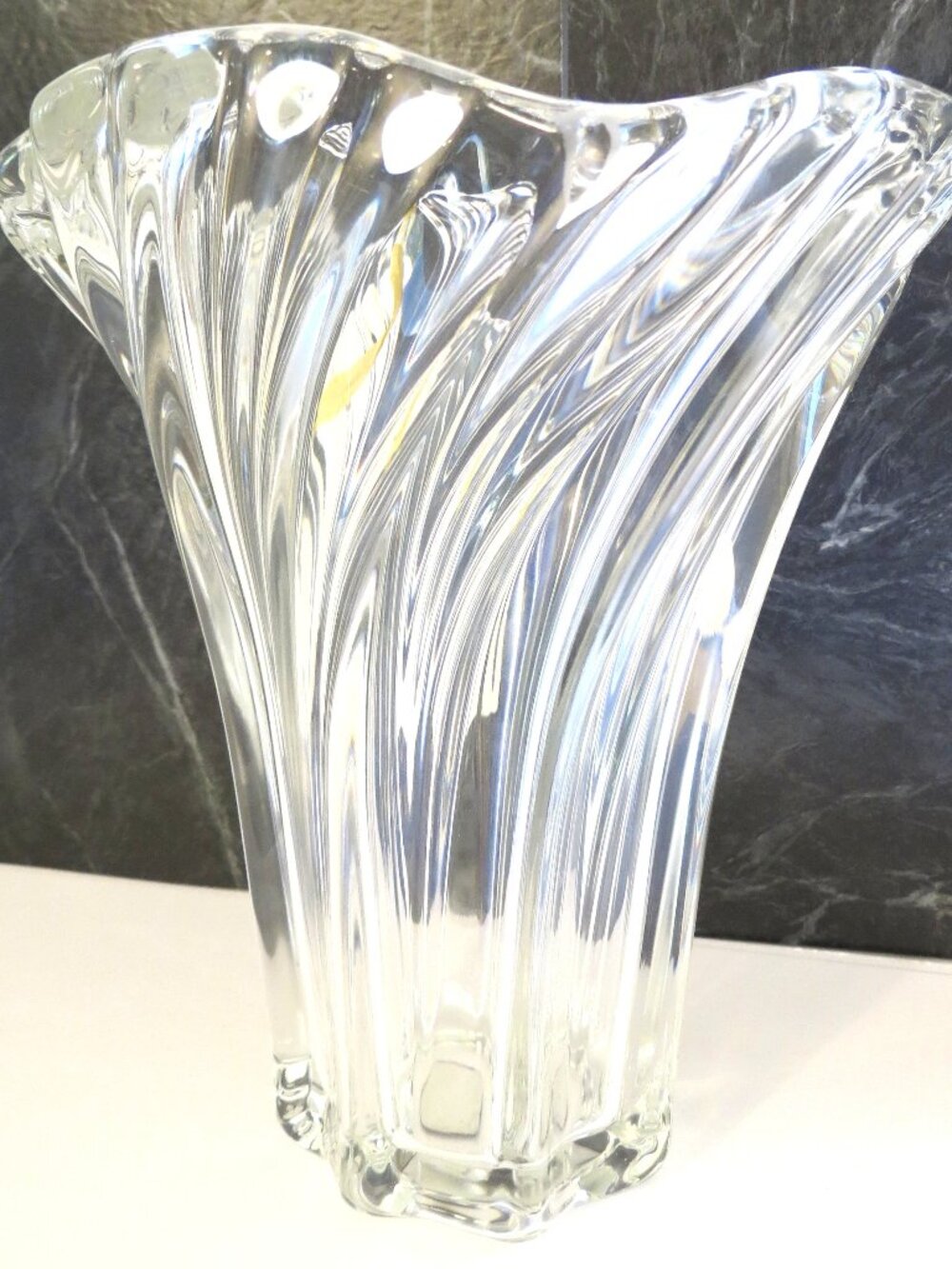 Vintage Designer Glass Vase, Ca 1960-70's.